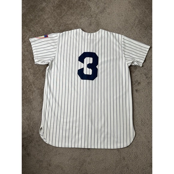 Mens Jersey #3 Yankees 1951 Mickey Mantle Mitchell&Ness LEAGUE 50th, Size 54 3XL - Picture 2 of 9